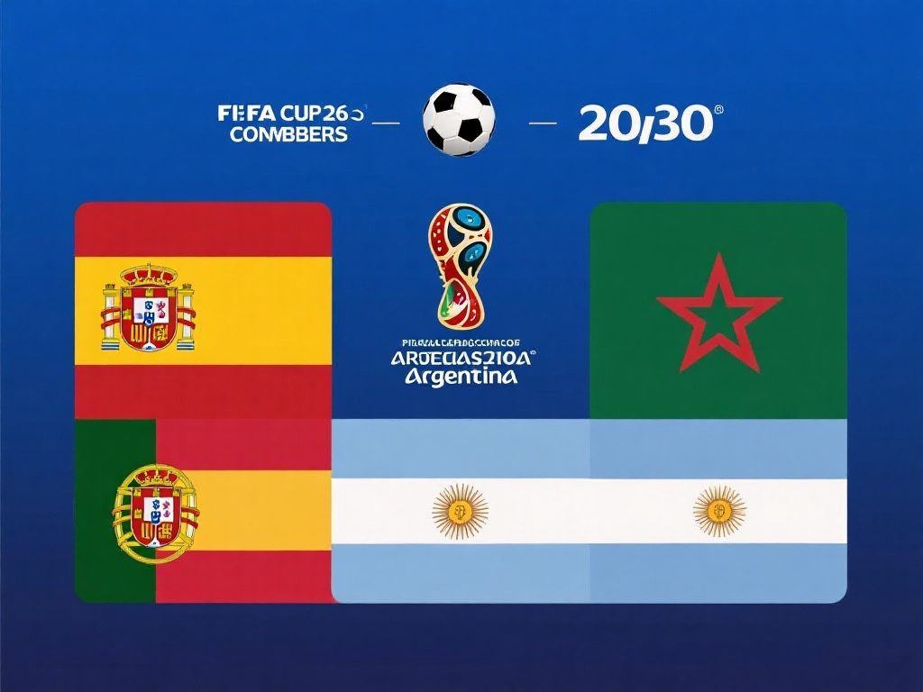 2030年世界杯主办国六国均自动晋级参赛 据官方消息,2030年世界杯将由六个国家