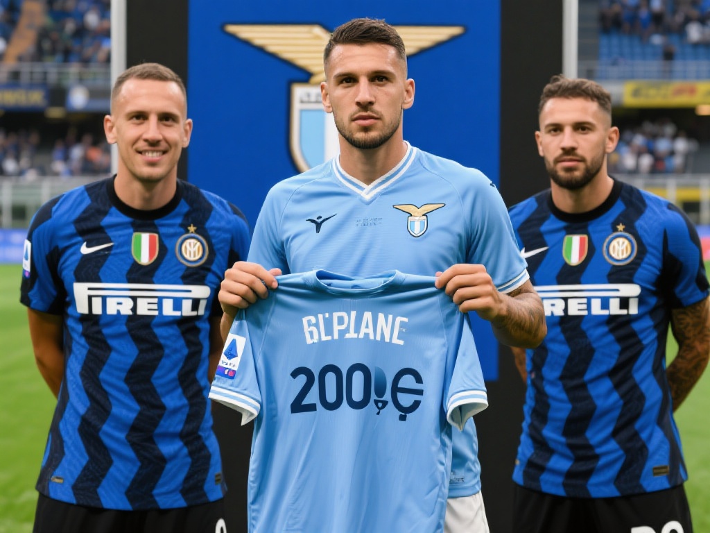 国际米兰球员转会拉齐奥,2000万欧元成交 前言:拉齐奥引援力度不减 国际米兰球星迎