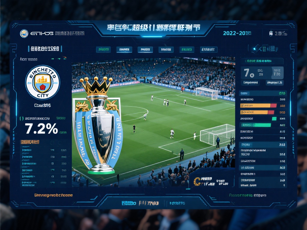 超级计算预测英超冠军归属:曼城概率降至58.7% 从以往的数据来看,超级计算机预测往往相对